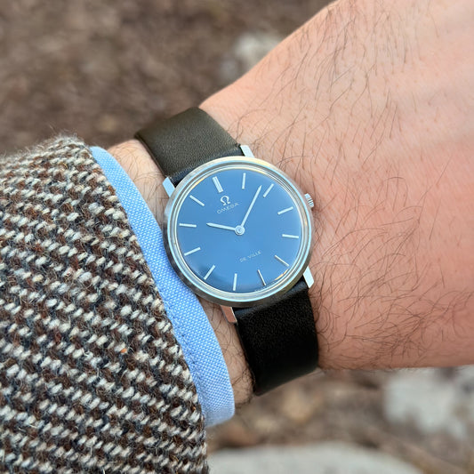 OMEGA DE VILLE - MIDNIGHT BLUE DIAL - 1969