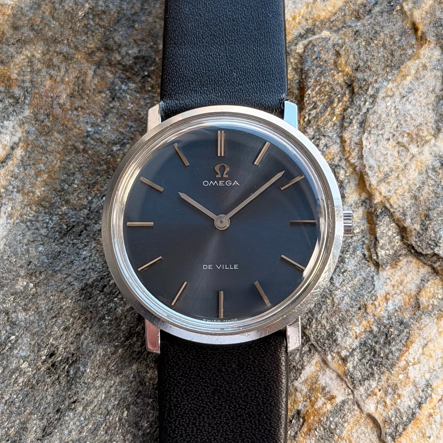 OMEGA DE VILLE - MIDNIGHT BLUE DIAL - 1969