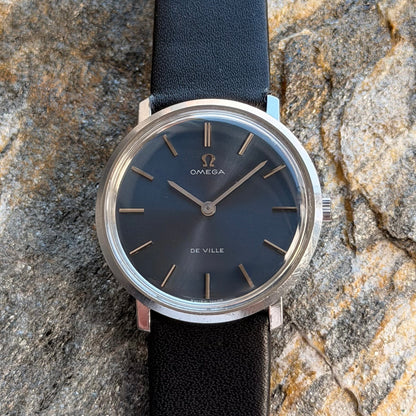 OMEGA DE VILLE - MIDNIGHT BLUE DIAL - 1969