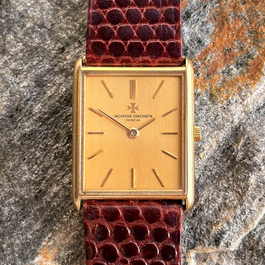 VACHERON CONSTANTIN TANK - 18K GOLD - 1970s