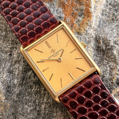 VACHERON CONSTANTIN TANK - 18K GOLD - 1970s
