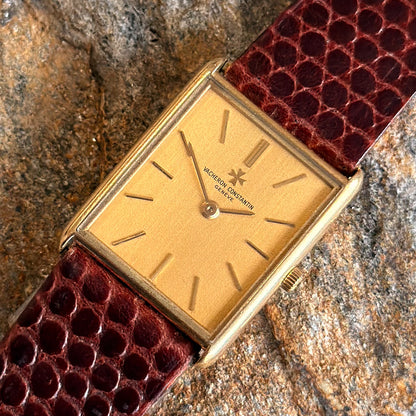 VACHERON CONSTANTIN TANK - 18K GOLD - 1970s