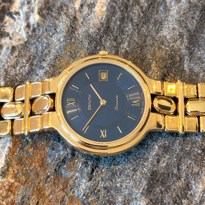 ZENITH CONCERTO - DEEP BLUE DIAL - 1990s