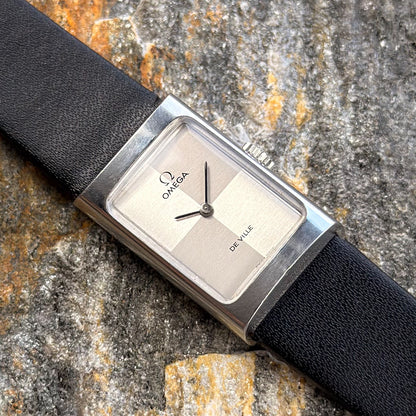 OMEGA DE VILLE - QUADRANT DIAL - DOCUMENTED HISTORY - 1973