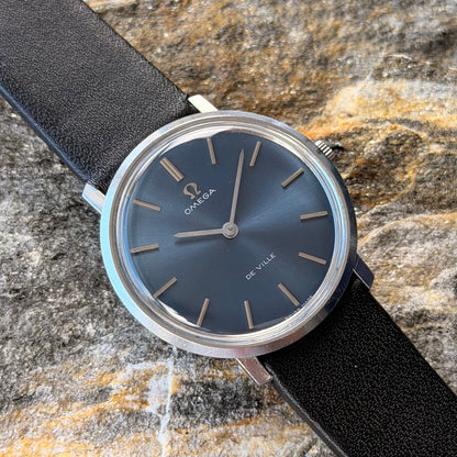 OMEGA DE VILLE - MIDNIGHT BLUE DIAL - 1969
