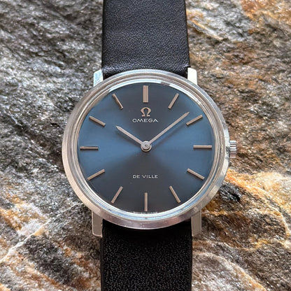 OMEGA DE VILLE - MIDNIGHT BLUE DIAL - 1969