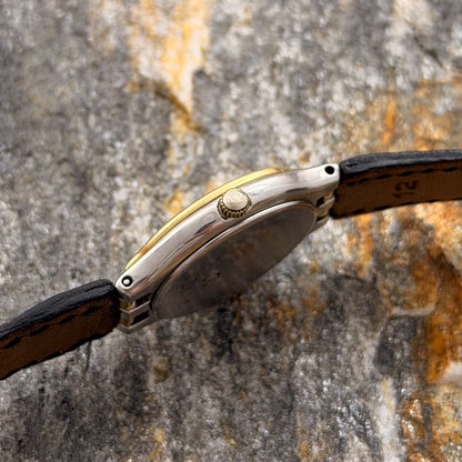 OMEGA DE VILLE "SYMBOL" - STELL/18K GOLD - 1986