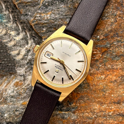OMEGA GENÈVE LADY AUTOMATIC - CHAMPAGNE SUNBURST DIAL - 1968