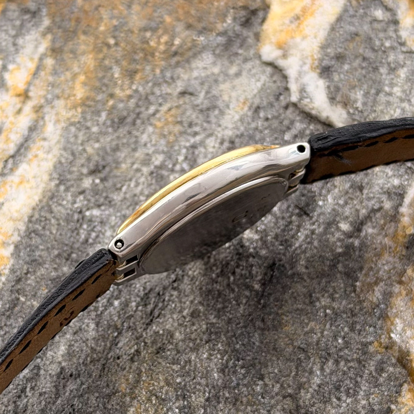 OMEGA DE VILLE "SYMBOL" - STELL/18K GOLD - 1986