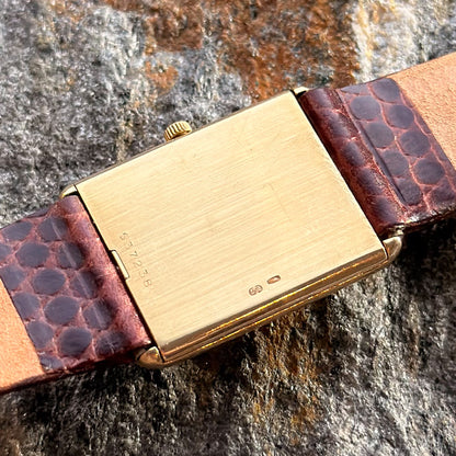 VACHERON CONSTANTIN TANK - 18K GOLD - 1970s