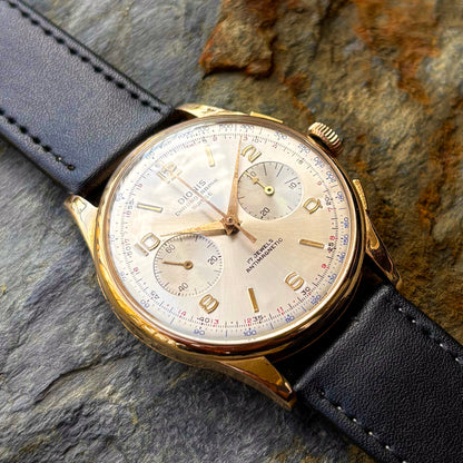 DIONIS CHRONOGRAPHE SUISSE - 750 GOLD - 1960s