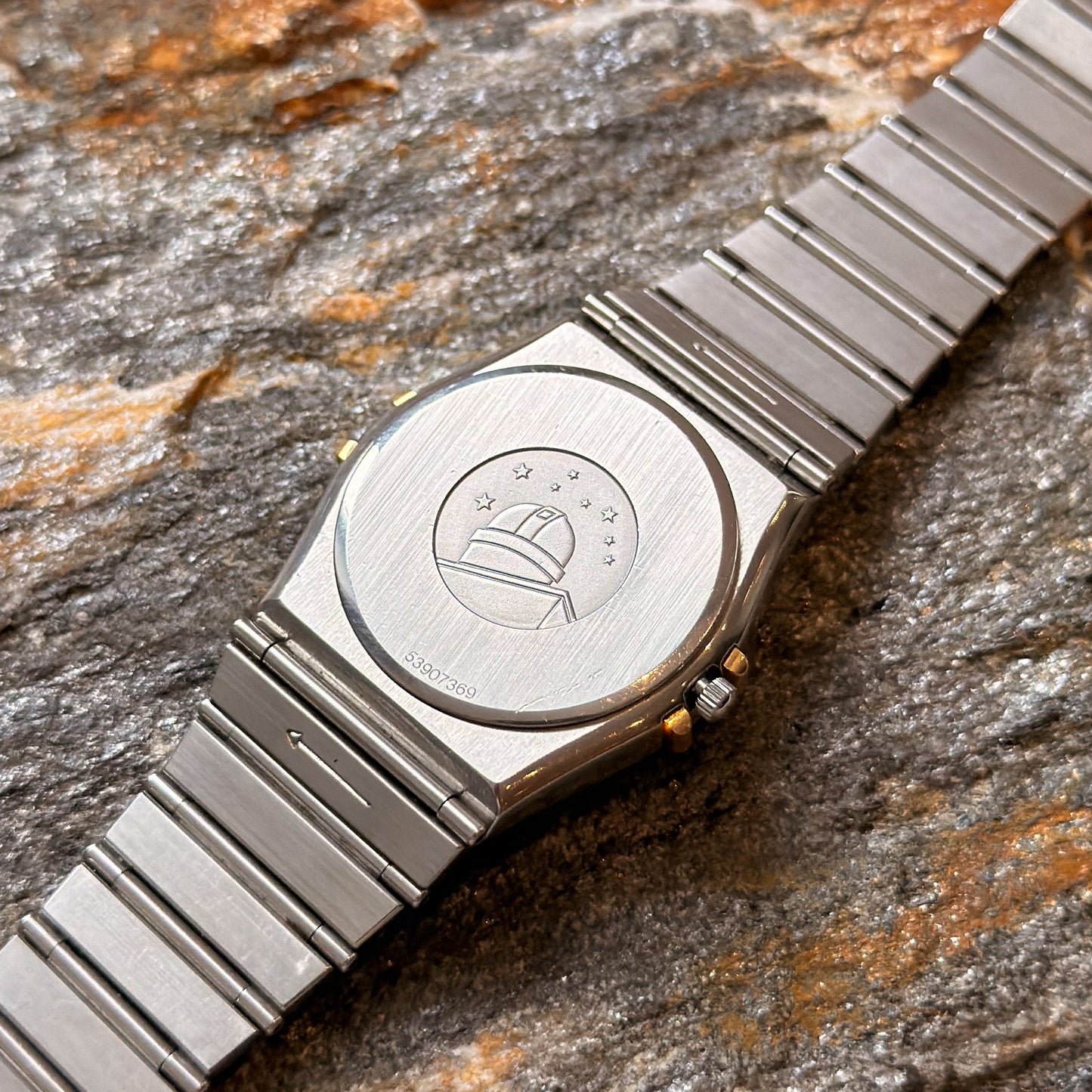 OMEGA CONSTELLATION MANHATTAN - 18K GOLD/STEEL - 1991