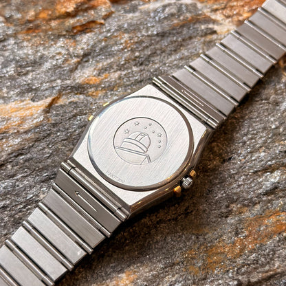 OMEGA CONSTELLATION MANHATTAN - 18K GOLD/STEEL - 1991