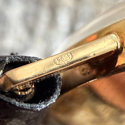 ANCRE ULTRAMATIC - HERMANN BECKER - 14K GOLD - 1960s