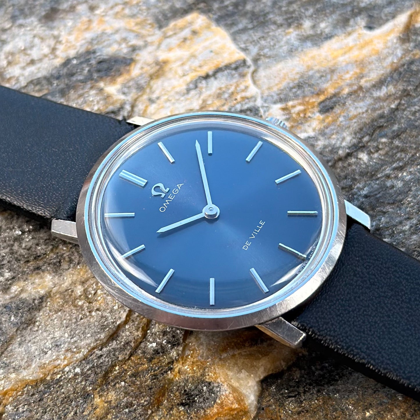 OMEGA DE VILLE - MIDNIGHT BLUE DIAL - 1969