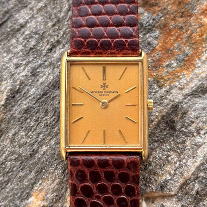 VACHERON CONSTANTIN TANK - 18K GOLD - 1970s