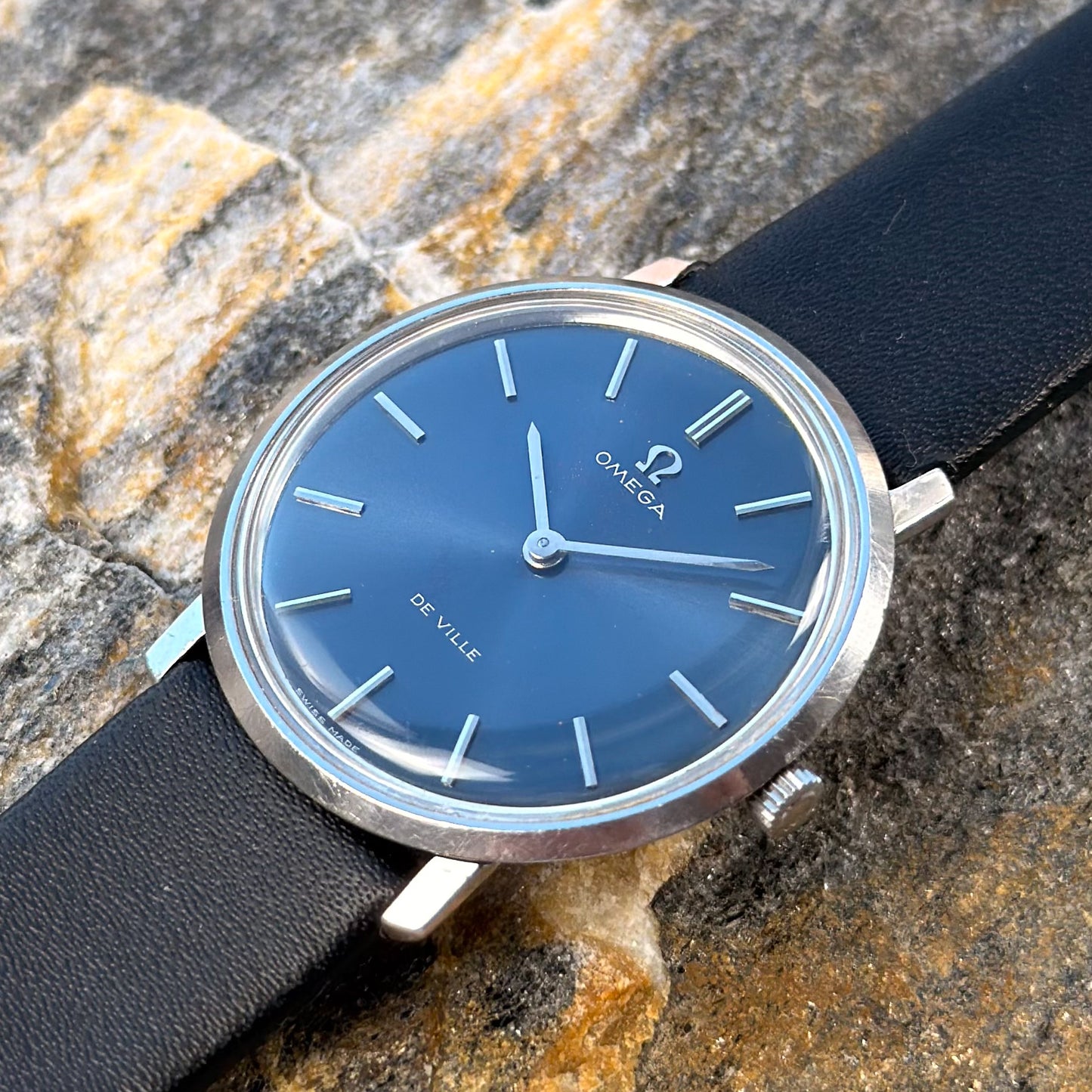 OMEGA DE VILLE - MIDNIGHT BLUE DIAL - 1969