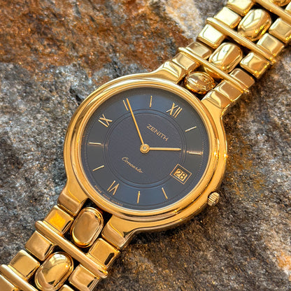 ZENITH CONCERTO - DEEP BLUE DIAL - 1990s