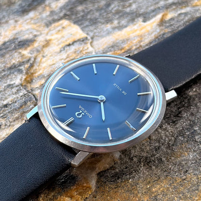 OMEGA DE VILLE - MIDNIGHT BLUE DIAL - 1969