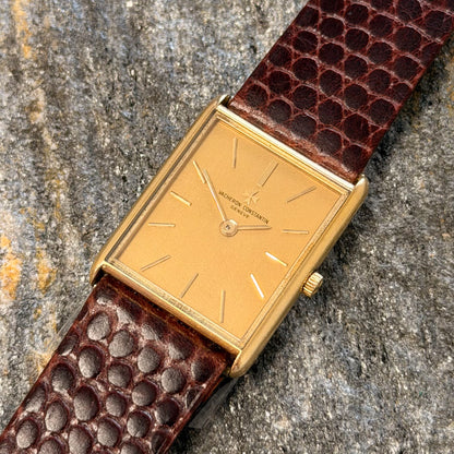 VACHERON CONSTANTIN TANK - 18K GOLD - 1970s