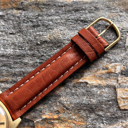 OMEGA GENÈVE AUTOMATIC - GOLD SUNBURST DIAL - 1969