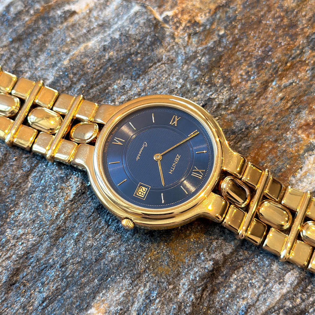 ZENITH CONCERTO - DEEP BLUE DIAL - 1990s