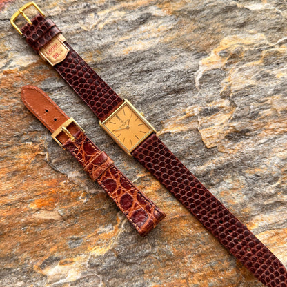 VACHERON CONSTANTIN TANK - 18K GOLD - 1970s