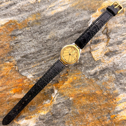 OMEGA DE VILLE "SYMBOL" - STELL/18K GOLD - 1986