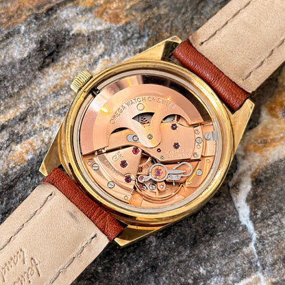 OMEGA GENÈVE AUTOMATIC - GOLD SUNBURST DIAL - 1969
