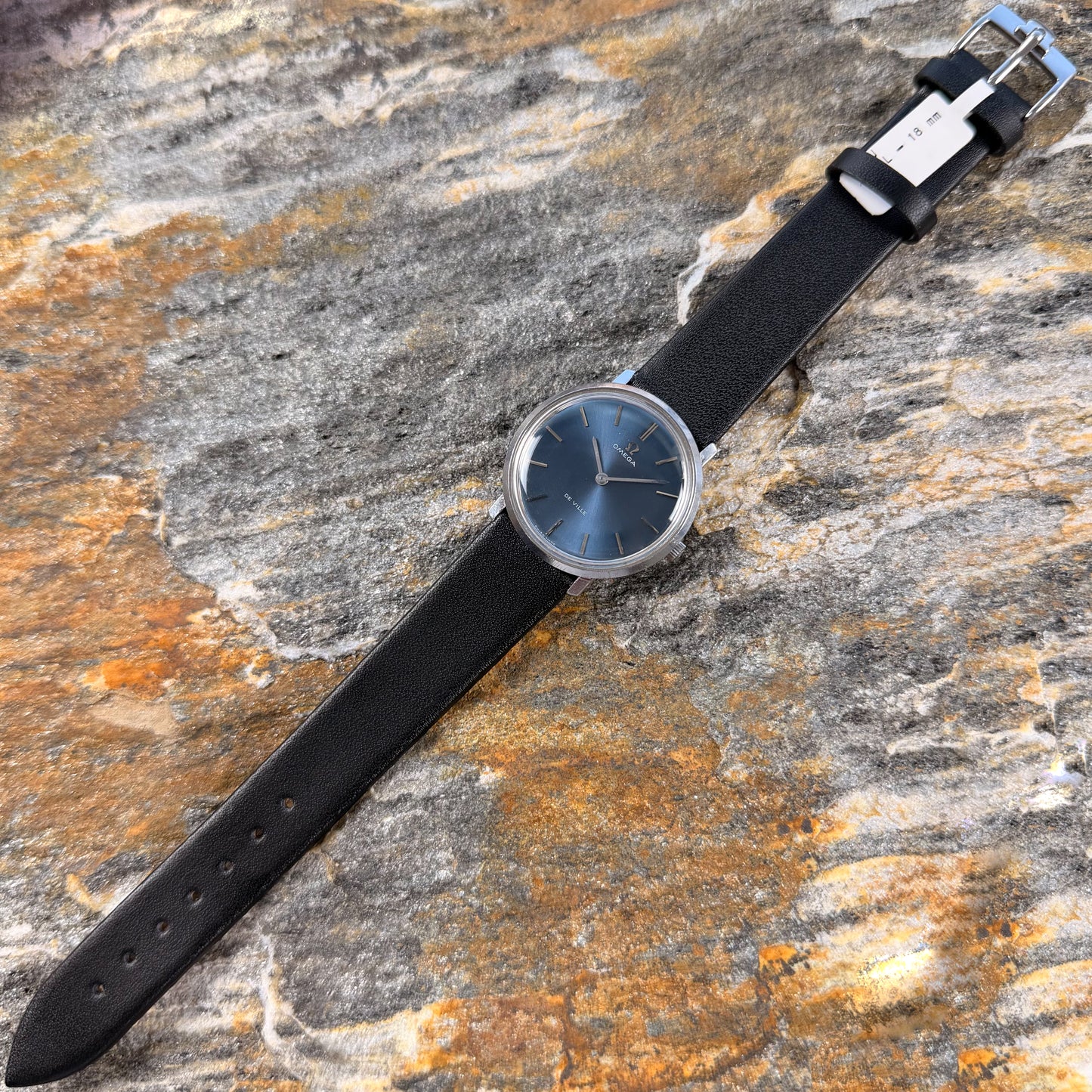 OMEGA DE VILLE - MIDNIGHT BLUE DIAL - 1969