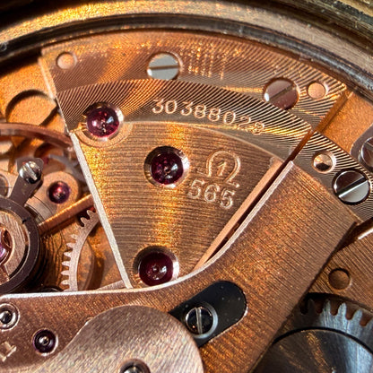 OMEGA GENÈVE AUTOMATIC - GOLD SUNBURST DIAL - 1969