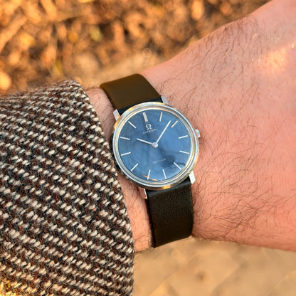 OMEGA DE VILLE - MIDNIGHT BLUE DIAL - 1969