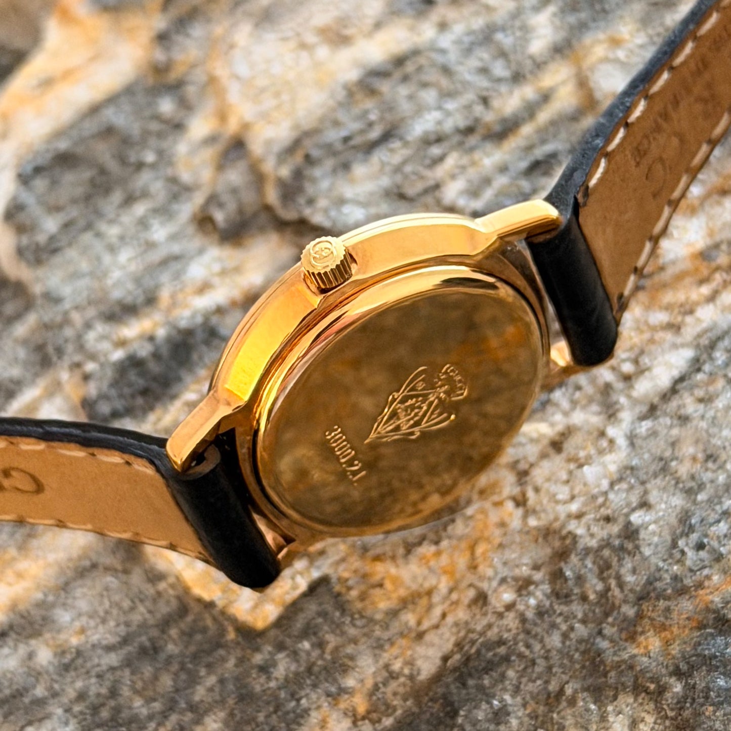 GUCCI 3000 "HIS & HERS" SET - NOS - EXOTIC LEATHER - 1990