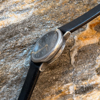 ETA LADY'S WATCH - 800 SILVER - ART JEWELLERY - 1980s