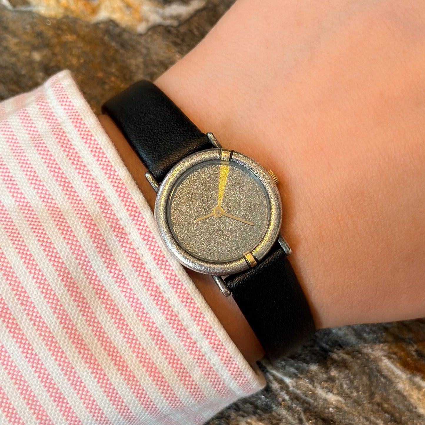 ETA LADY'S WATCH - 800 SILVER - ART JEWELLERY - 1980s