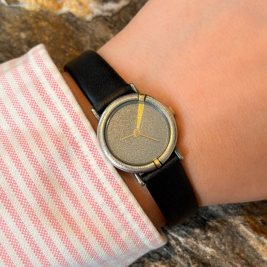 ETA LADY'S WATCH - 800 SILVER - ART JEWELLERY - 1980s