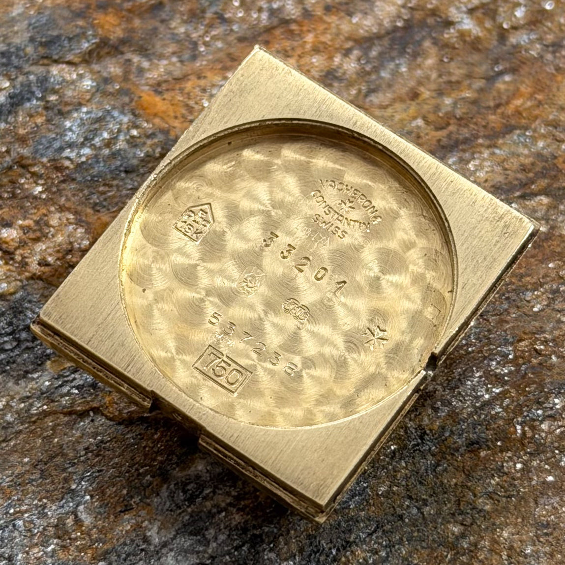 VACHERON CONSTANTIN TANK - 18K GOLD - 1970s