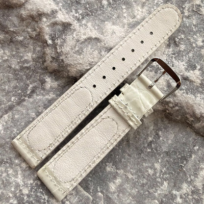 18mm - SWISS ALPINE FOLK ART - 1970s - NOS - EDELWEISS & SWISS CROSS