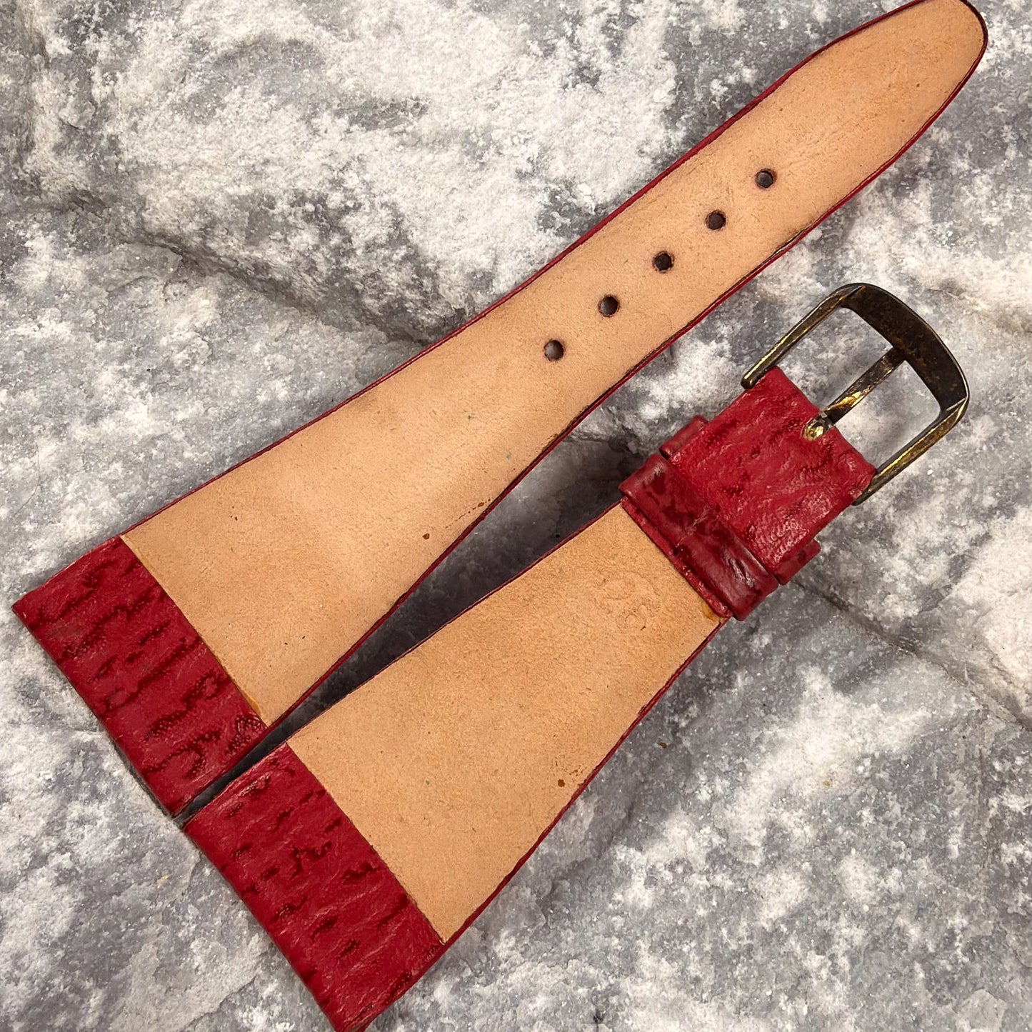 26mm - NOWACK CLUB - 1980s - NOS - SHARKSKIN GRAIN