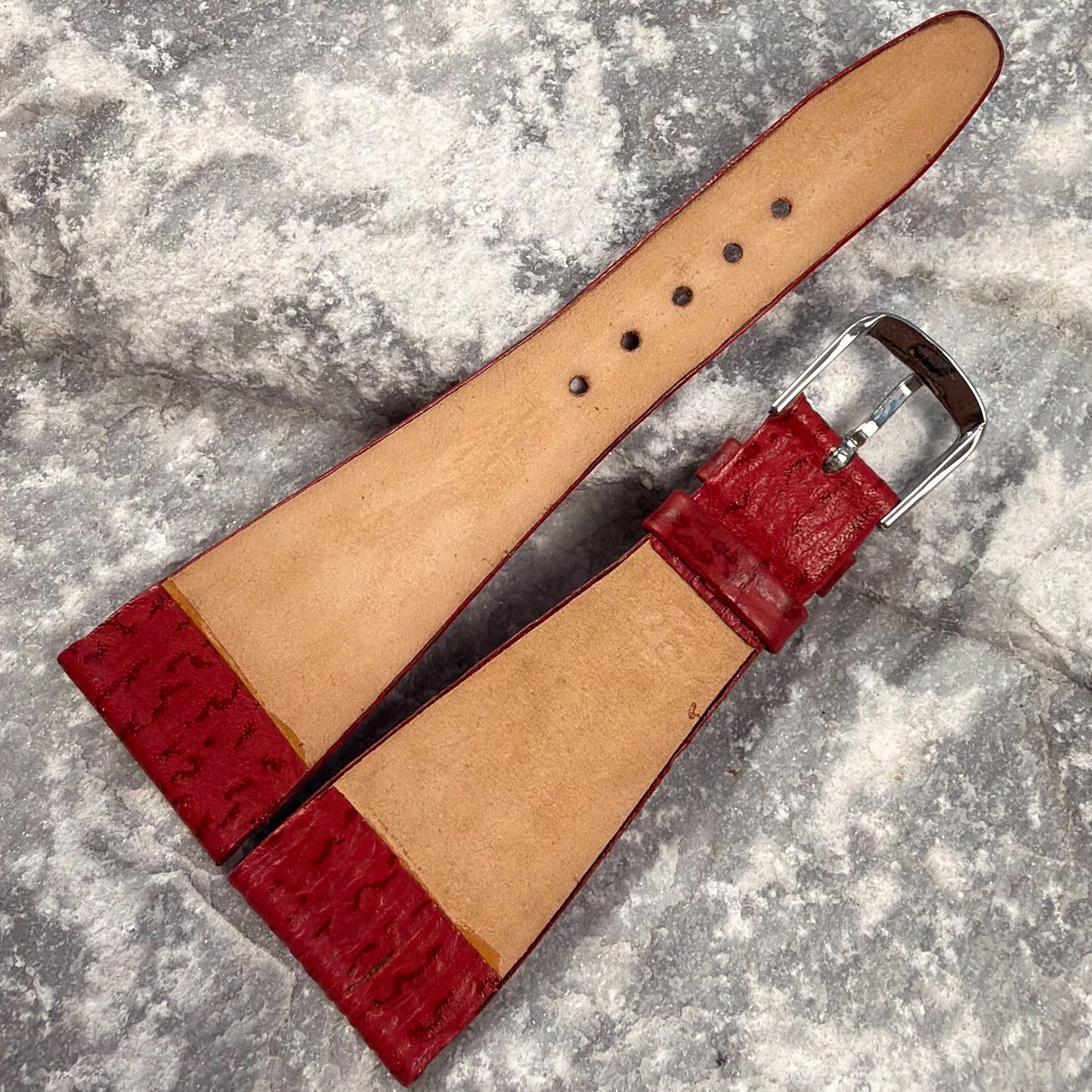 26mm - NOWACK CLUB - 1980s - NOS - SHARKSKIN GRAIN