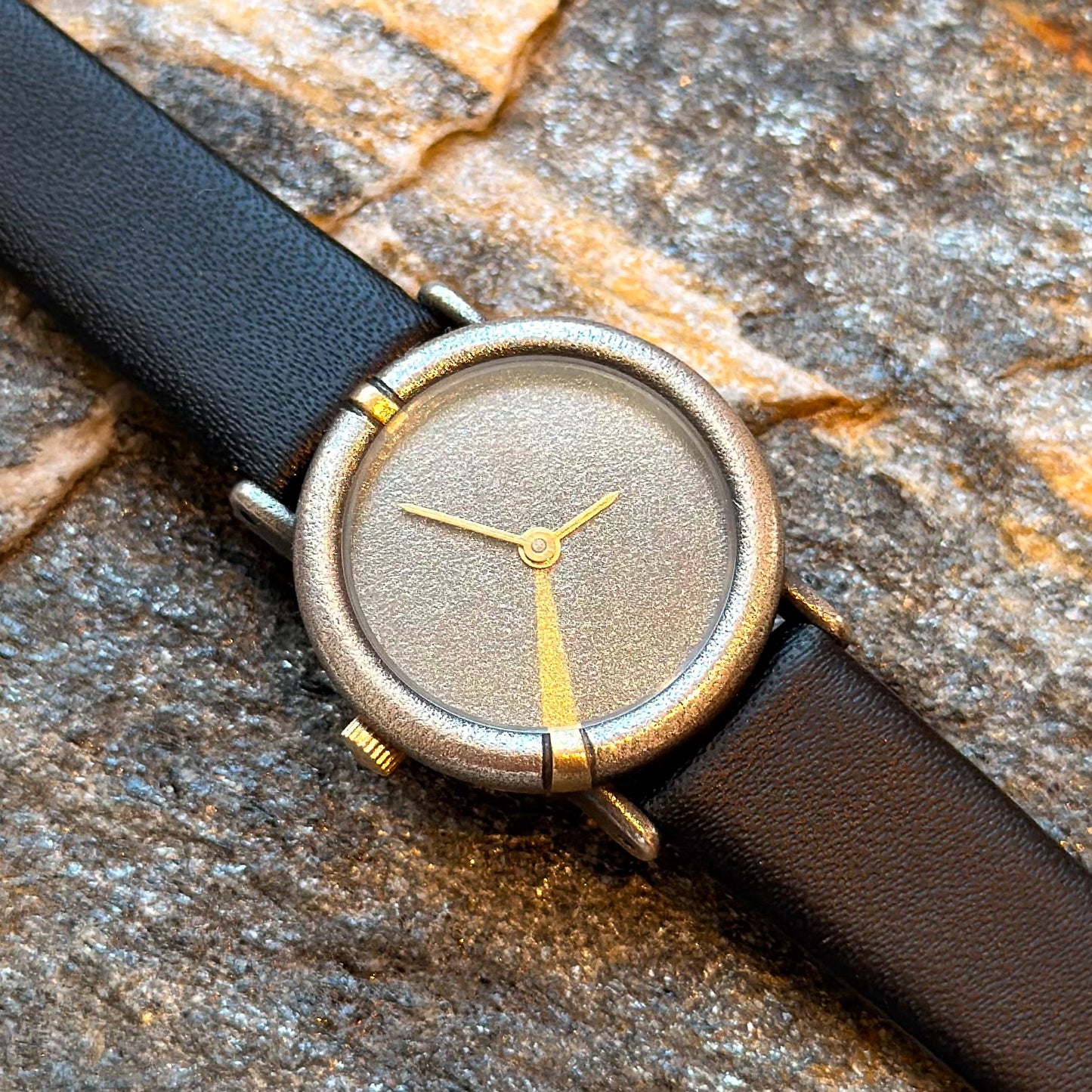 ETA LADY'S WATCH - 800 SILVER - ART JEWELLERY - 1980s