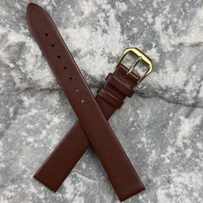 16mm - HERU - 1990s - NOS - MAHOGANY SMOOTH LEATHER